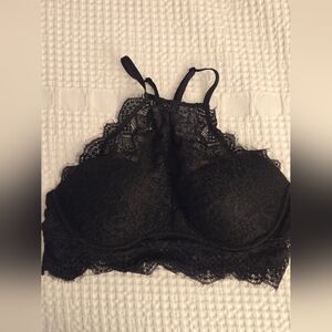 PINK Victoria's Secret Black Lace Bra Intimates
